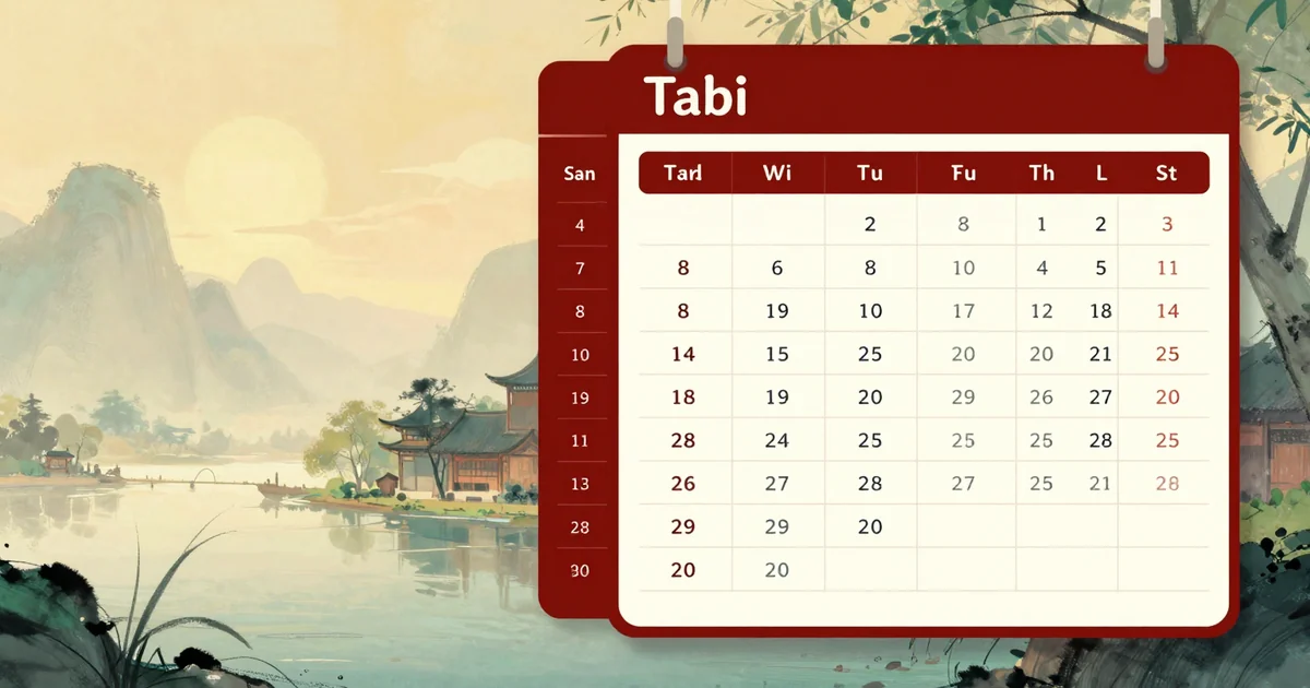 Hari, Tanggal & Bulan dalam Bahasa Mandarin: Tabel + Pinyin