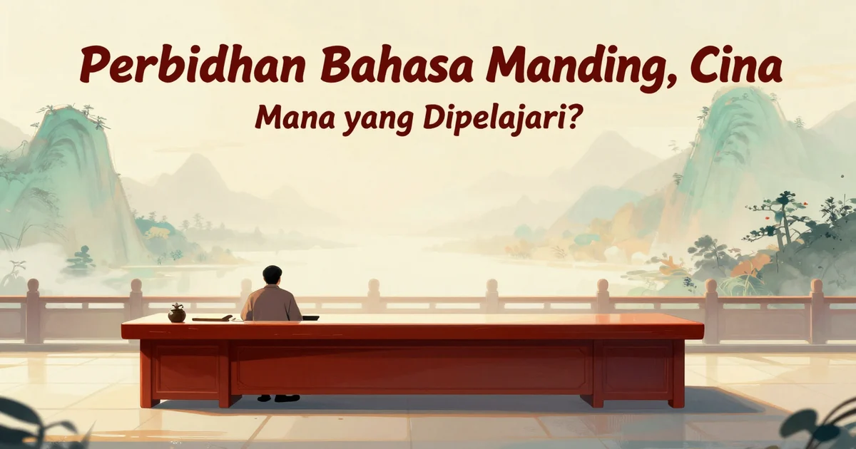 Perbedaan Bahasa Mandarin, Cina, dan Kanton: Mana yang Dipelajari?